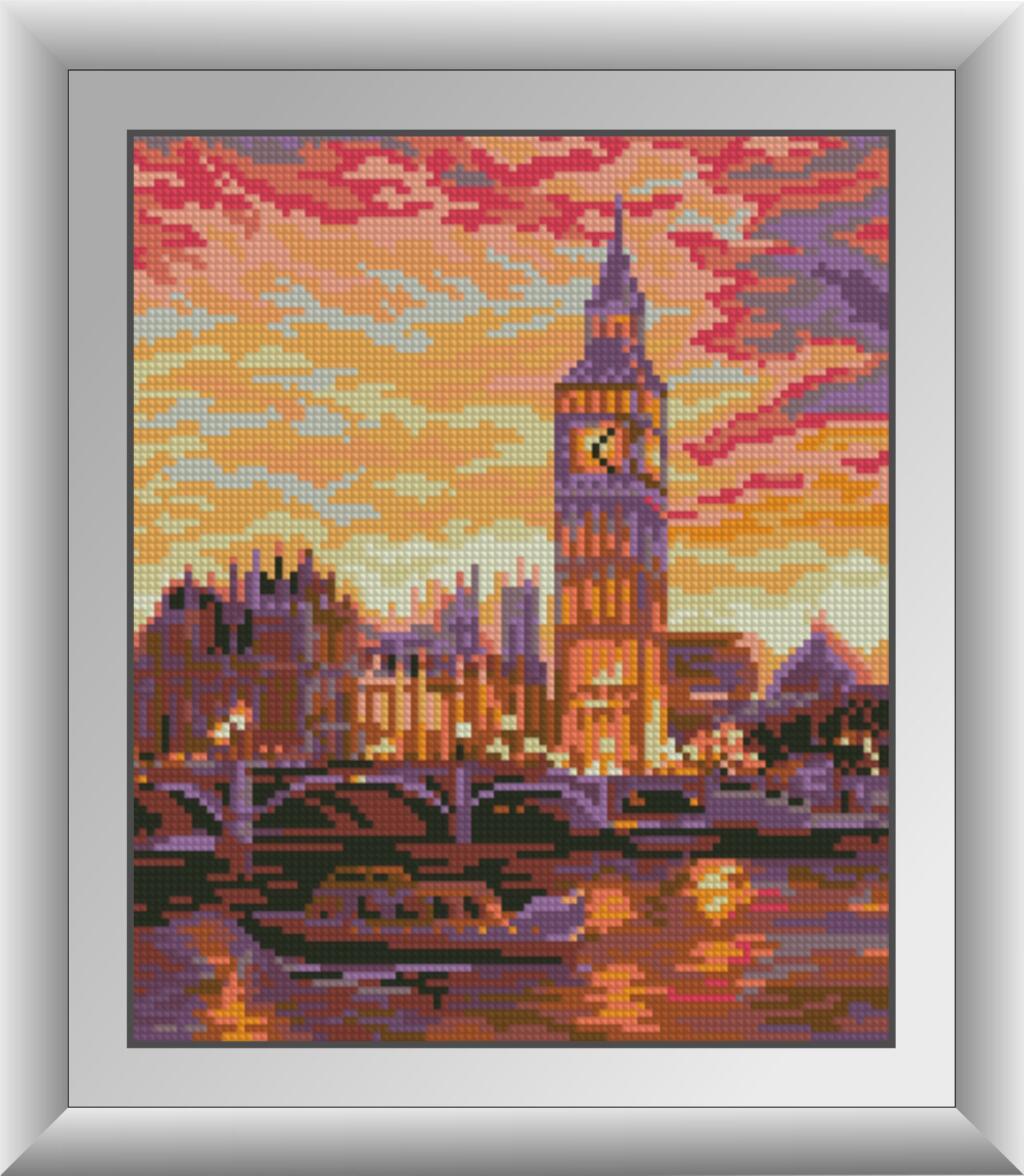 Алмазная мозаика Dream Art Лондонский мост 25x30 см (DA.30353)