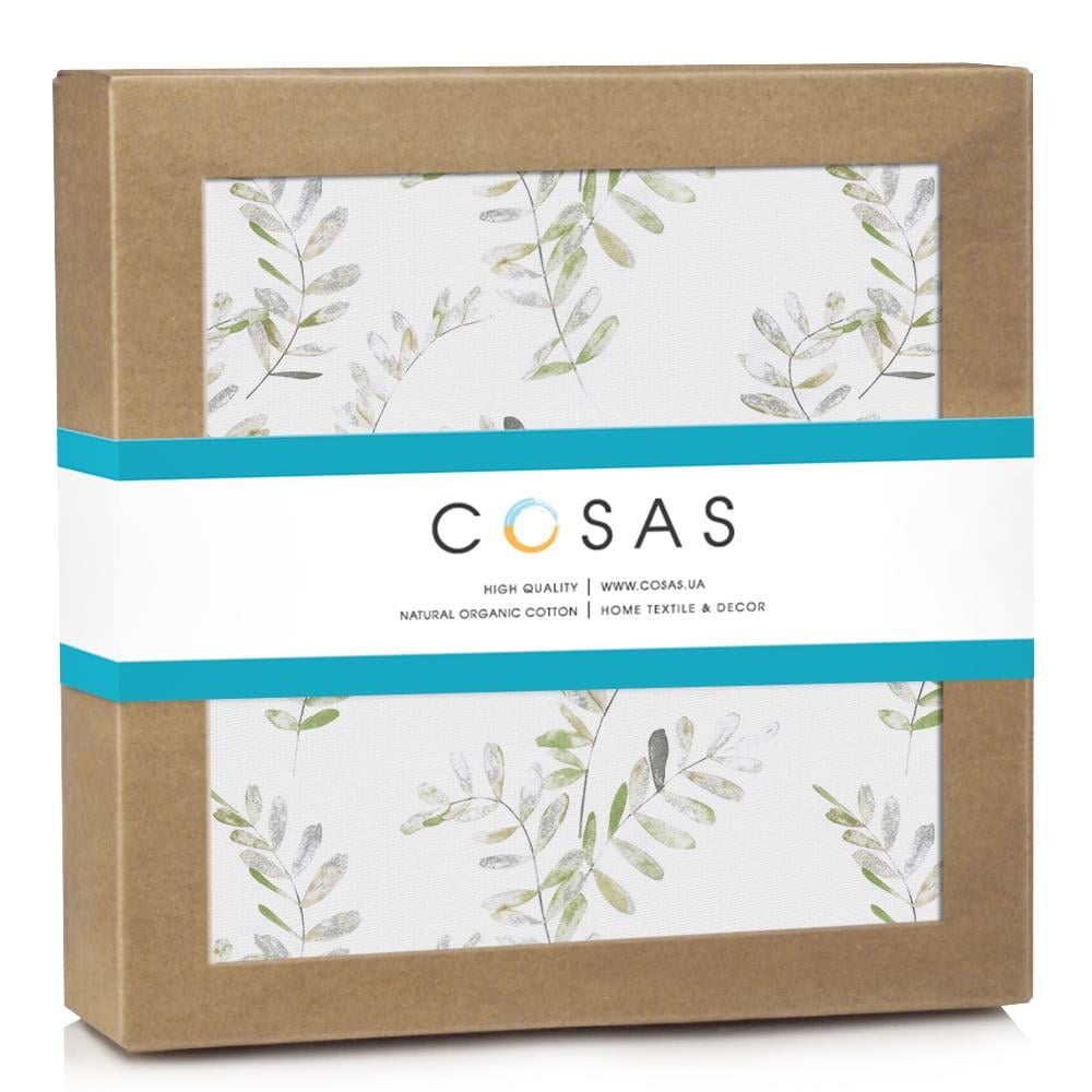 Пеленки байковые Cosas Green Foliage (4822052227176)