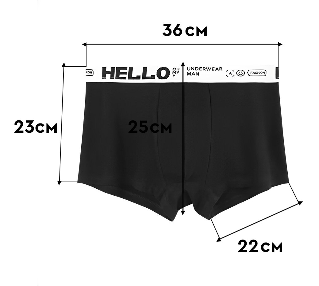 Трусы-боксеры мужские HELLO 2XL Черный - фото 2