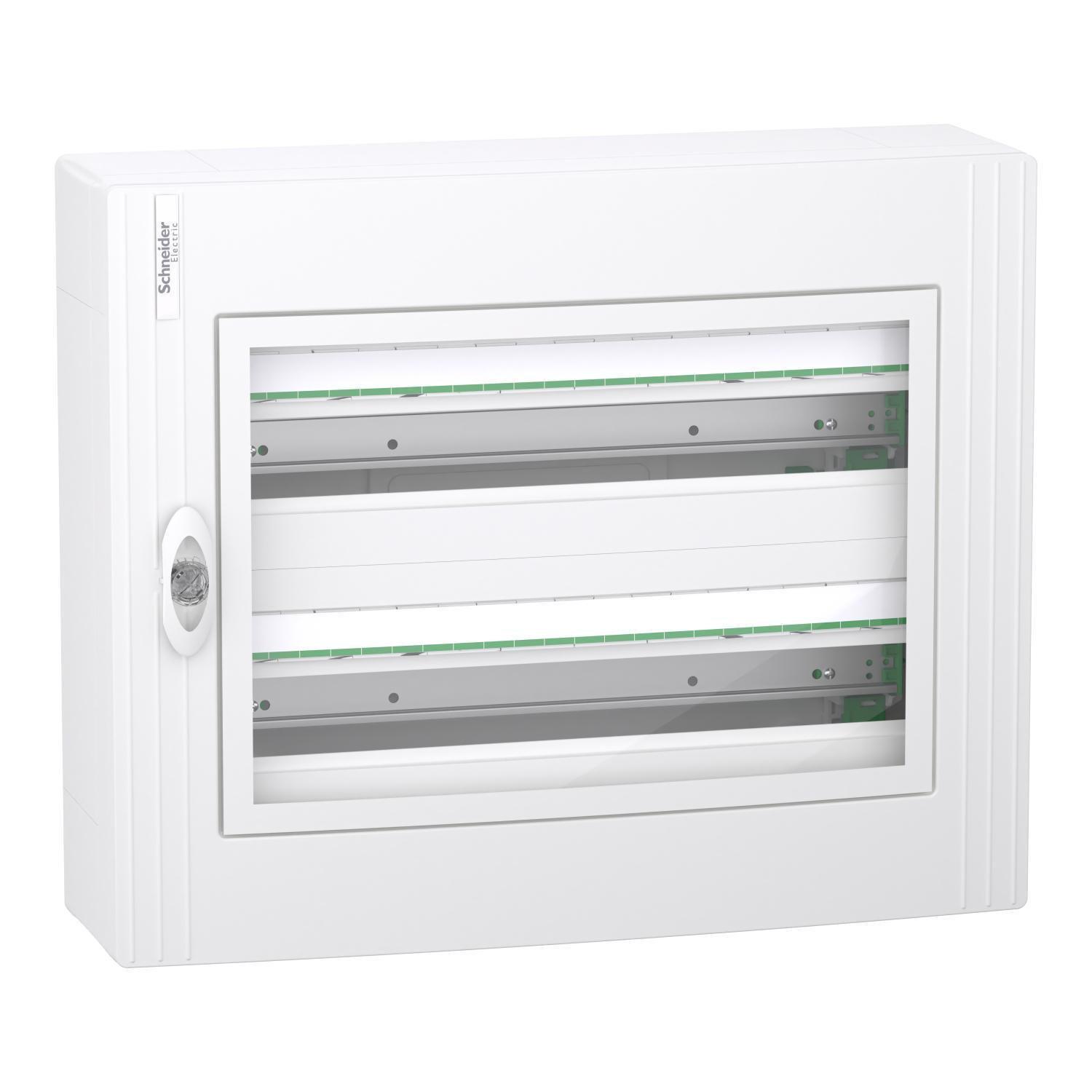 Щит розподільчий навісний Schneider Electric PrismaSeT XS 2 ряди 48 модулів з прозорими дверцятами (LVSXR224)