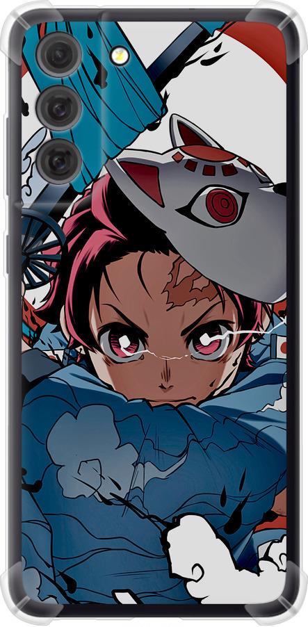 Чехол на Samsung Galaxy S21 FE Танджиро Камадо (5574sp-2302-42517)
