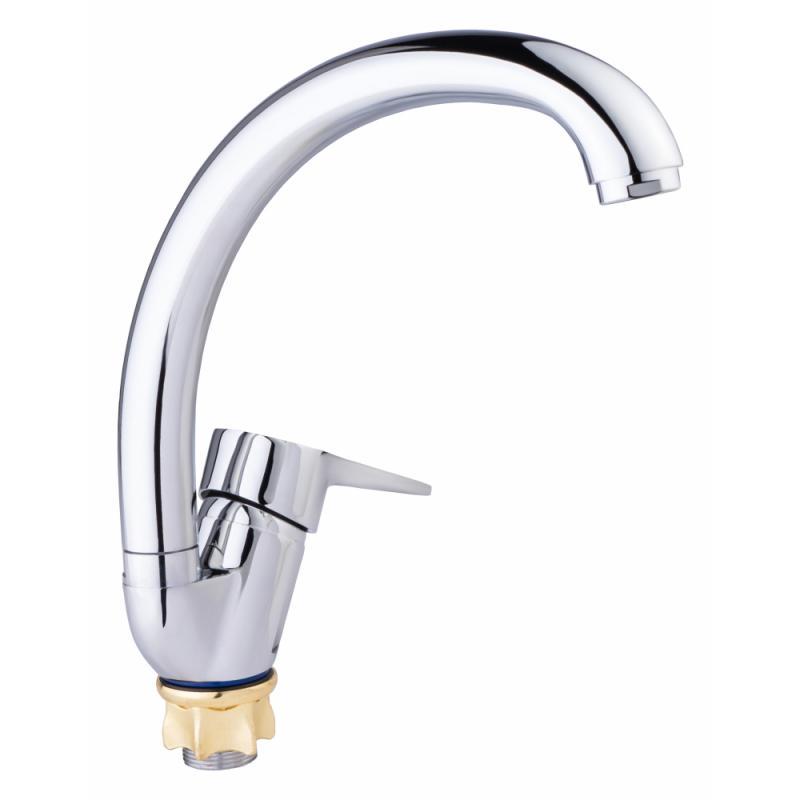 Смеситель для кухни Lidz LIDZCRM184700803 Хром (80997)