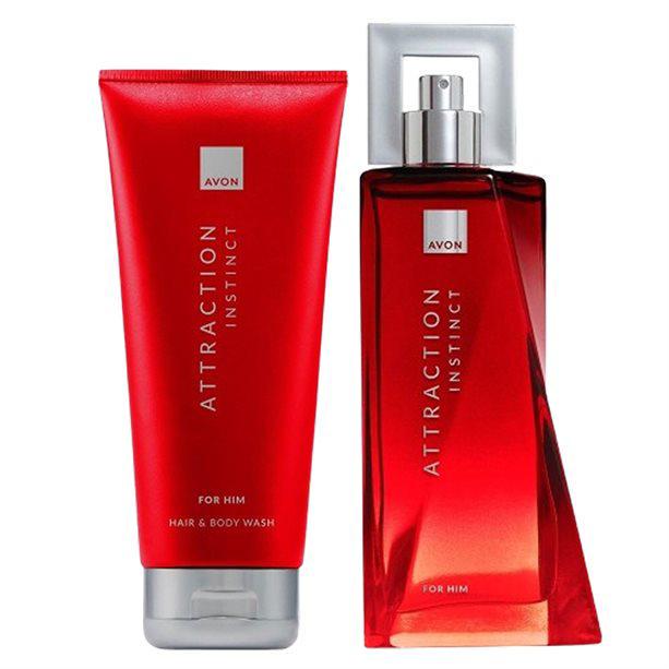 Набор Attraction Instinct для Него edt 75 мл sh/gel 200 мл (494693392)