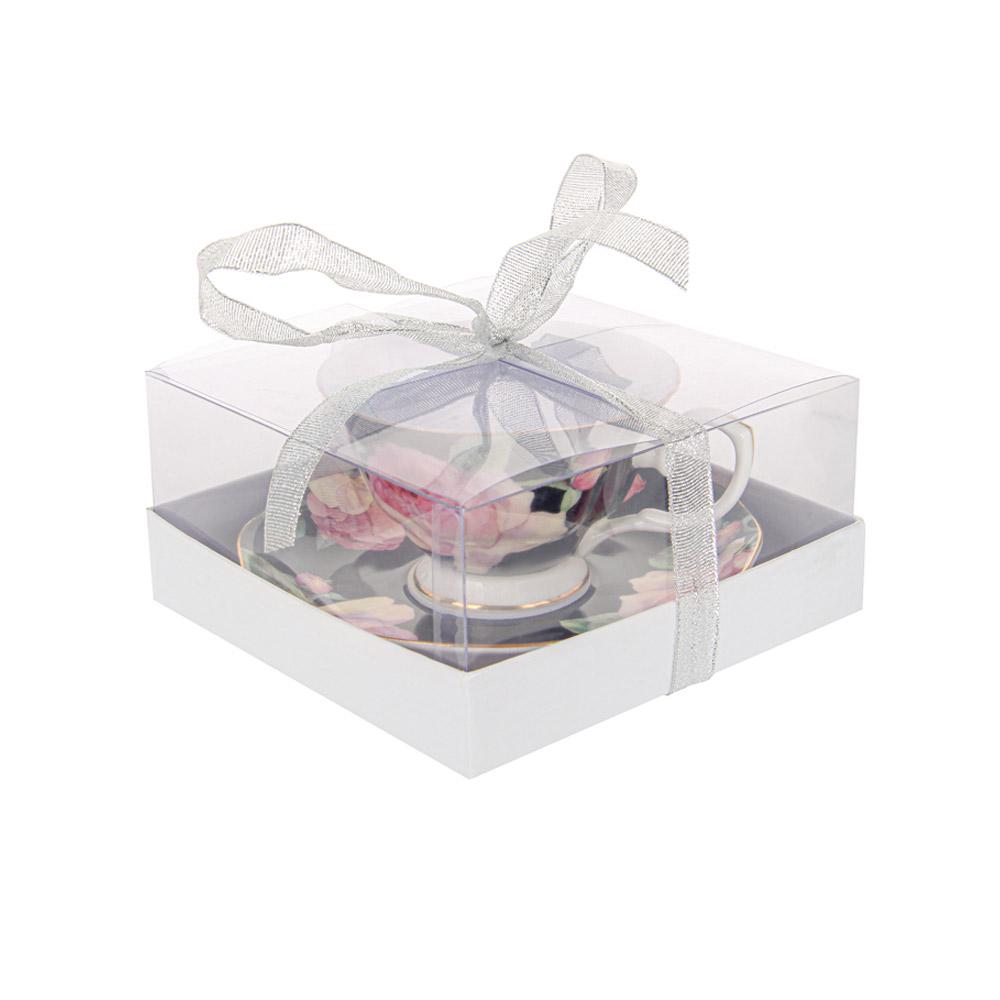 Чашка фарфоровая Lefard Пион с блюдцем 200 мл (943-197) - фото 4 Чашка фарфоровая Lefard Пион с блюдцем 200 мл (943-197) - фото 4