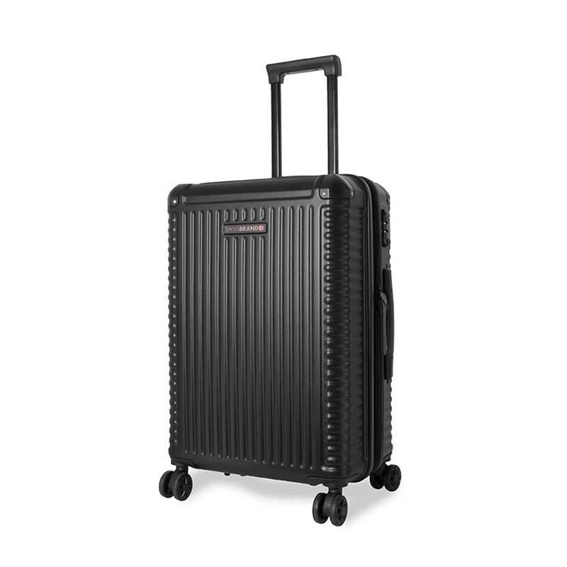 Чемодан на 4-х колесах Swissbrand Paris S 39-45 л Black (DAS301888) Чемодан на 4-х колесах Swissbrand Paris S 39-45 л Black (DAS301888)