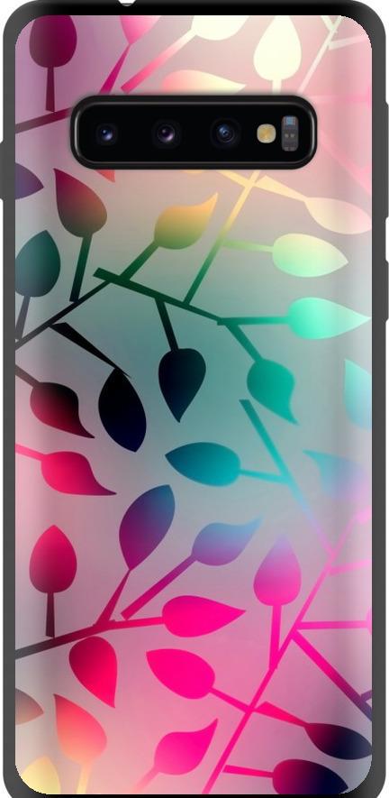 Чохол на Samsung Galaxy S10 Листя (2235b-1640-42517)