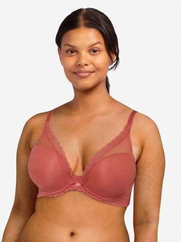 Бюстгальтер для большой груди Chantelle 85B Персиковый (22320peach)