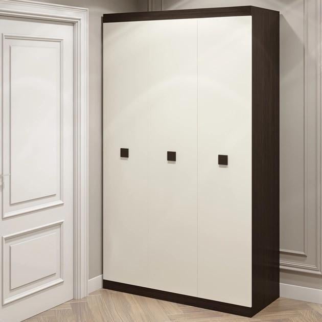 Шафа гардеробна Еверест Соната-1200 120х50х205 см Венге/Білий (EVR-20222) Шафа гардеробна Еверест Соната-1200 120х50х205 см Венге/Білий (EVR-20222)