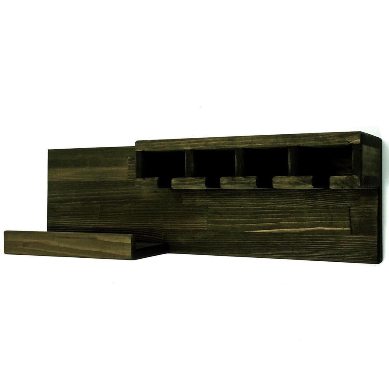 Полка для вина настенная из дерева Катори Морион (ПНК-005311)