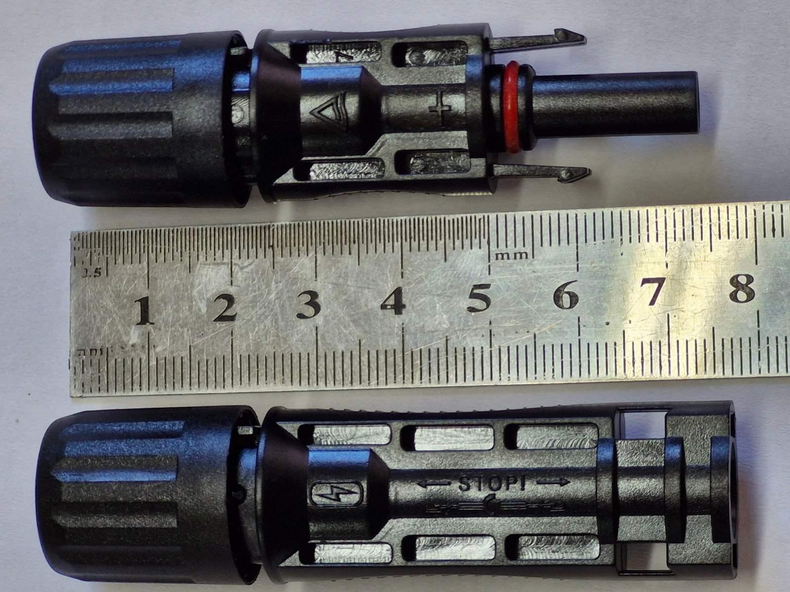Конектор MC4 POWMR для сонячних панелей 30 A 1000V тато/мама IP68 Ø4-6 мм (97156790) - фото 8 Конектор MC4 POWMR для сонячних панелей 30 A 1000V тато/мама IP68 Ø4-6 мм (97156790) - фото 8