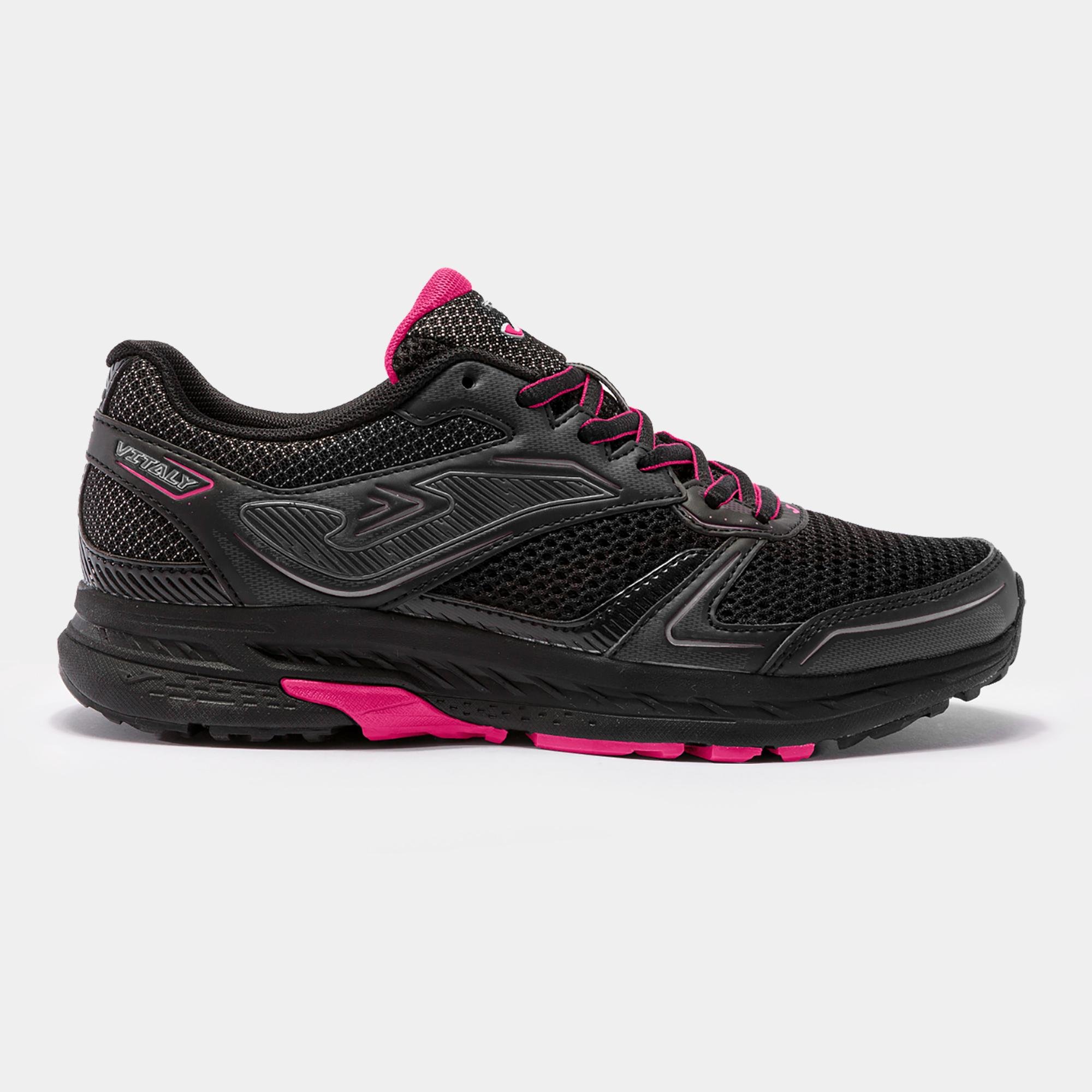 Кросівки жіночі Joma RVITLW2101 Vitaly Lady 2101 р. 39 Black/Pink - фото 1