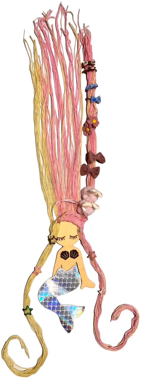 Органайзер для аксессуаров Русалочка с резинками для волос (51890)