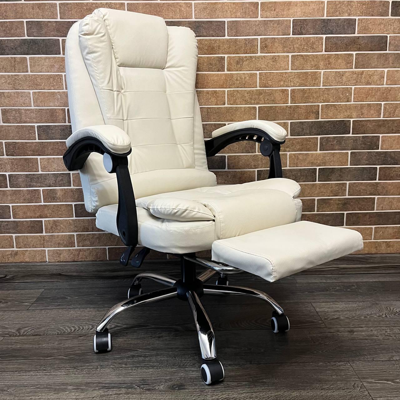 Крісло офісне BOSS KO22K Бежевий - фото 11