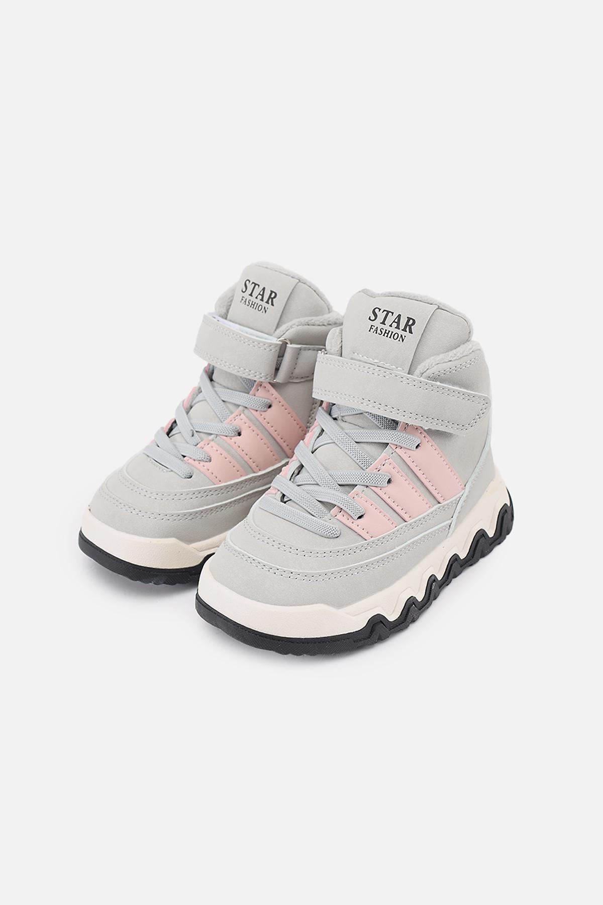 Черевики дитячі демісезонні ЦБ-00279237 для дівчинки р. 29 Світло-сірий (29086069) - фото 3