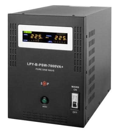Источник бесперебойного питания LogicPower LPY-B-PSW-7000VA+ с правильной синусоидой 5000 Вт 10/20A 48V (29924302)