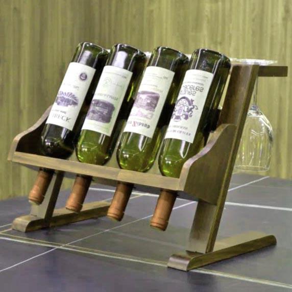 Полка для вина настольная Меланит Мускат (Впс-005707)