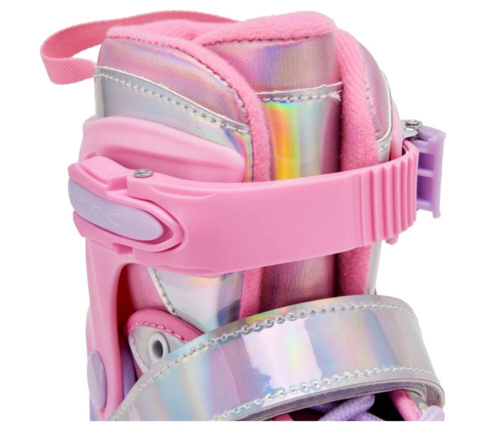 Ролики квады Lucky S р. 30-34 Розовый - фото 6