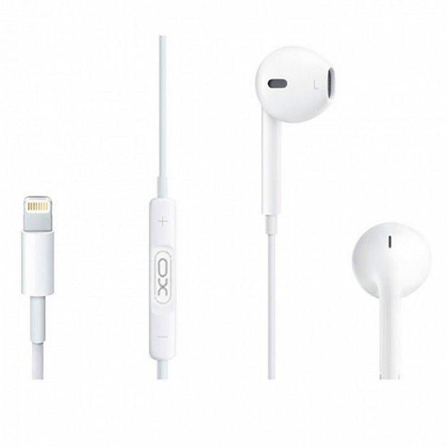 Навушники XO EP13 lighting bluetooth earphone White