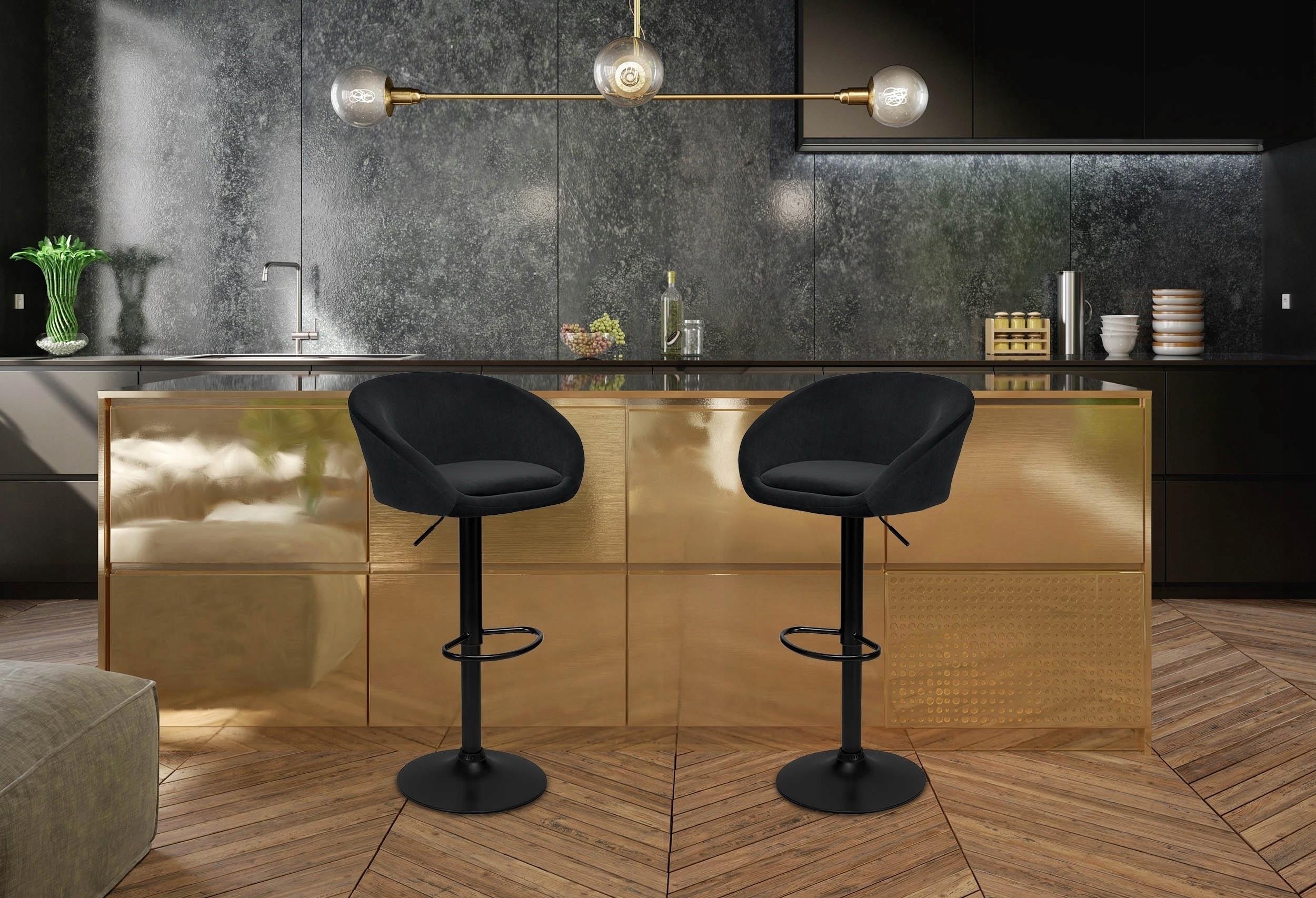 Стул барный хокер Homart Varo Черный (9899) - фото 2 Стул барный хокер Homart Varo Черный (9899) - фото 2