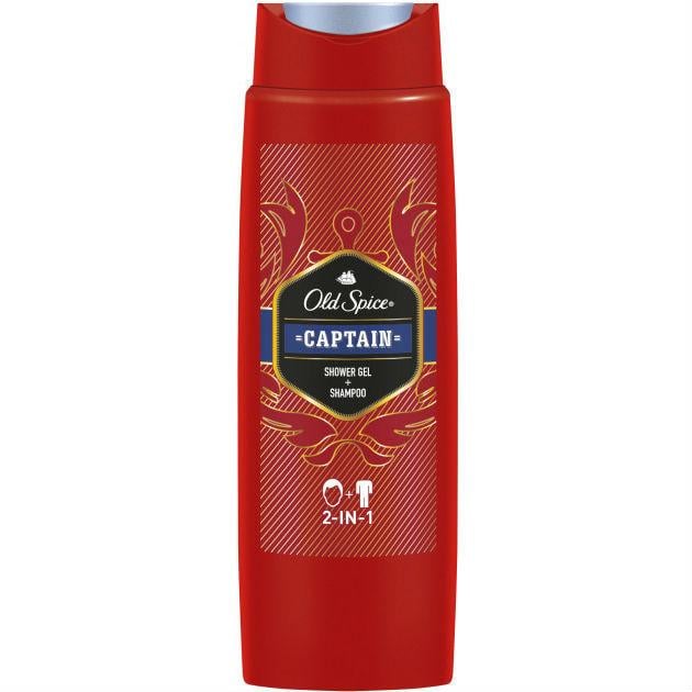 Гель для душу Old Spice 2в1 Captain 400 мл (8001090965615)