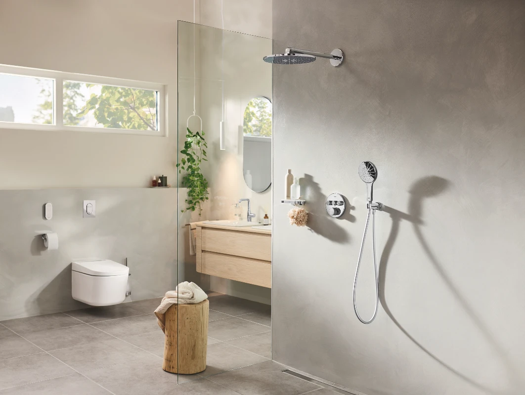 Душова система Grohe Grohtherm SmartControl Rainshower 310 (34863000) - фото 3 Душова система Grohe Grohtherm SmartControl Rainshower 310 (34863000) - фото 3