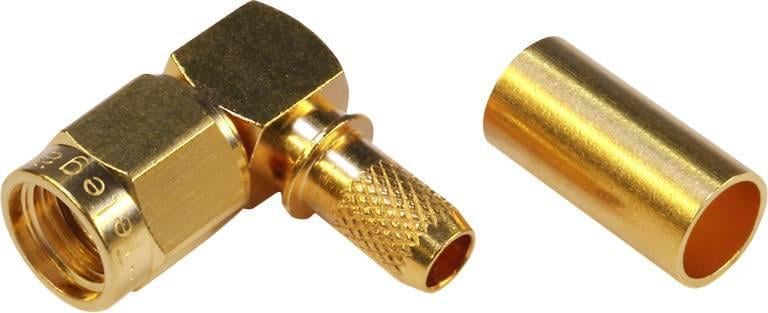 Разъем R-SMA кабельный Flex угловой 50 Ом (000039967)
