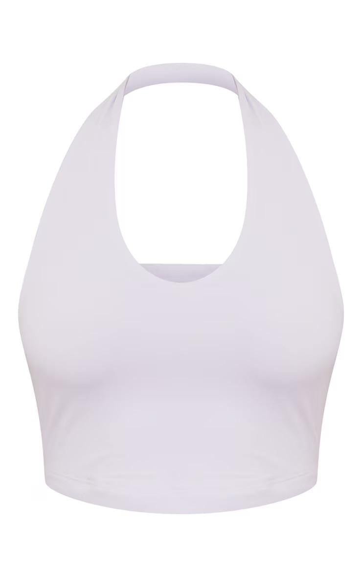 Топ женский базовый PrettyLittleThing облегающий с круглым вырезом S Белый - фото 1 Топ женский базовый PrettyLittleThing облегающий с круглым вырезом S Белый - фото 1