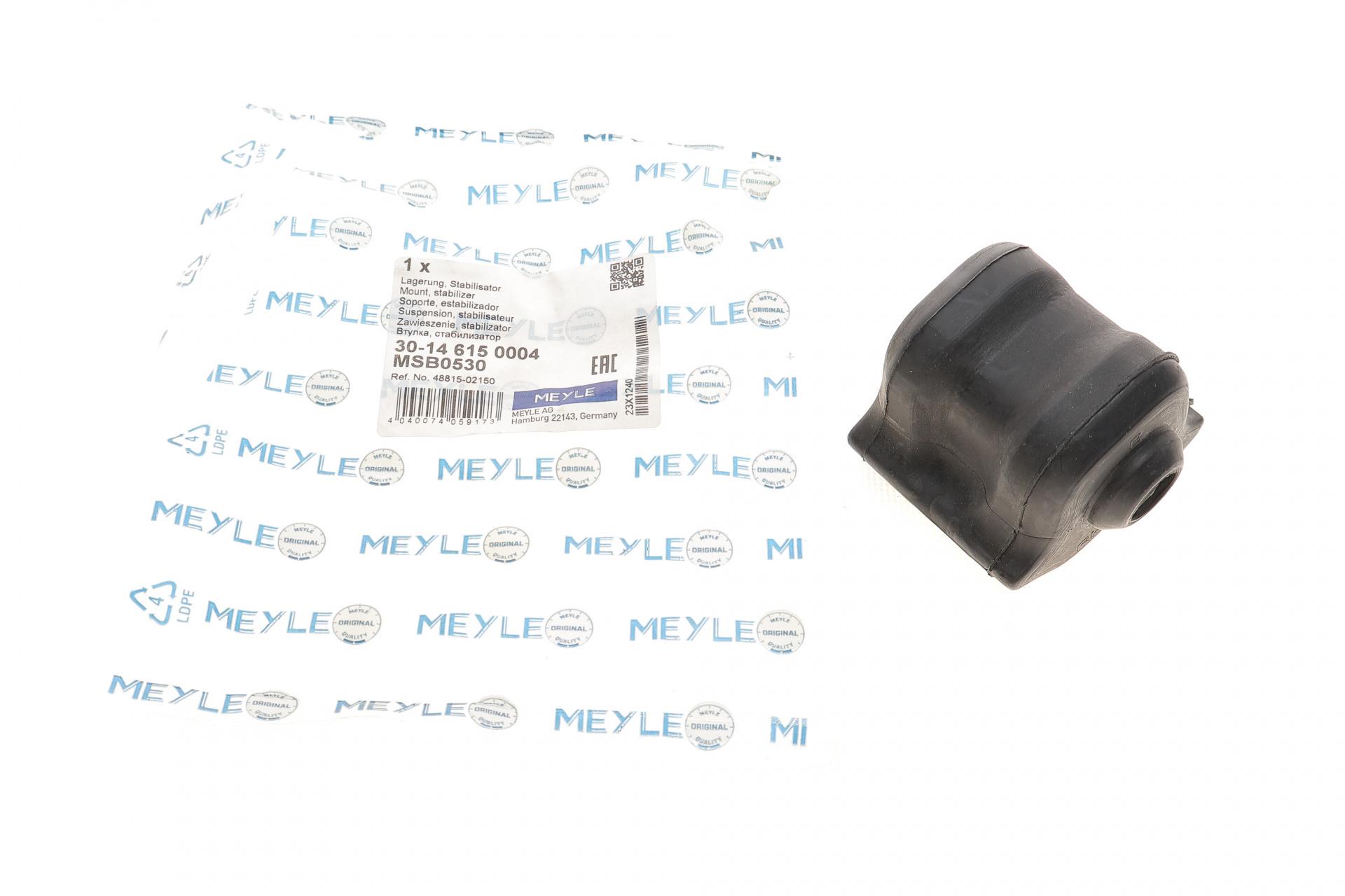 Втулка стабилизатора переднего Meyle Toyota Auris/Corolla 05-d 21 мм R (30-14 615 0004)