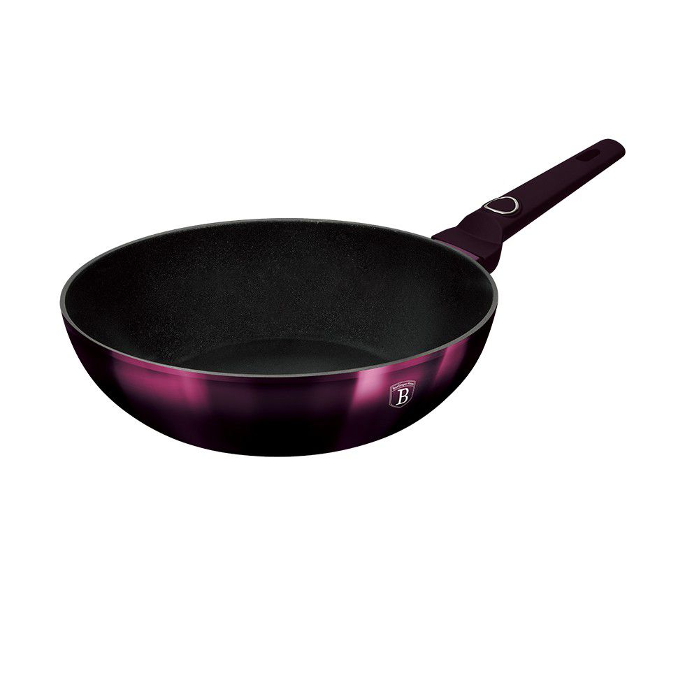 Сковородка WOK Berlinger Haus Purple Eclipse Collection 28 см (BH-6633)