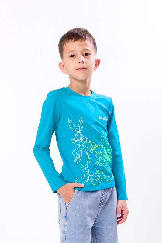 Джемпер для хлопчика Носи Своє 110 см Бірюзовий (6025-036-33-4-v16)
