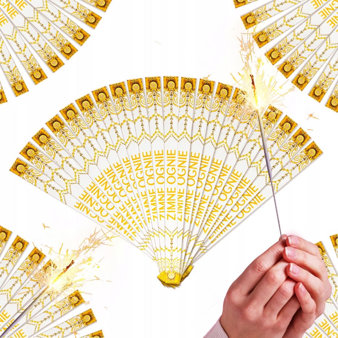 Бенгальські вогні довгі Triplex холодні іскри до 2,5 хв 70 см 120 шт. (2697556126)