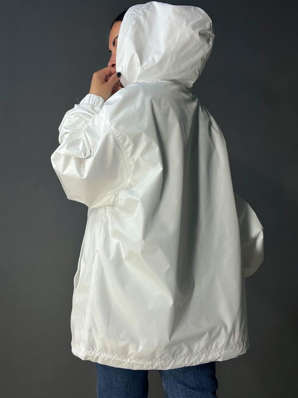 Куртка женская Lady Yep 9096-1 с капюшоном OS Белый (26755945) - фото 7