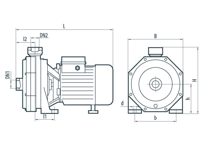 Насос поверхневий відцентровий Насосы плюс Оборудование 2CPm 60 - фото 4 Насос поверхневий відцентровий Насосы плюс Оборудование 2CPm 60 - фото 4