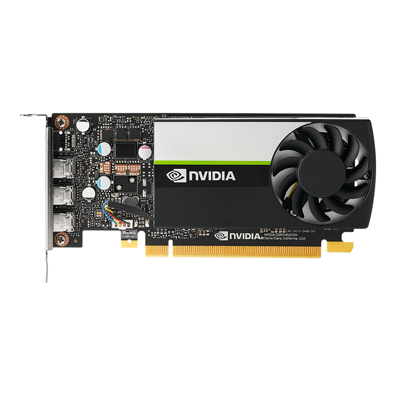 Видеокарта PNY NVIDIA T400 4 Гб 3mDP (VCNT400-4GB-SB)