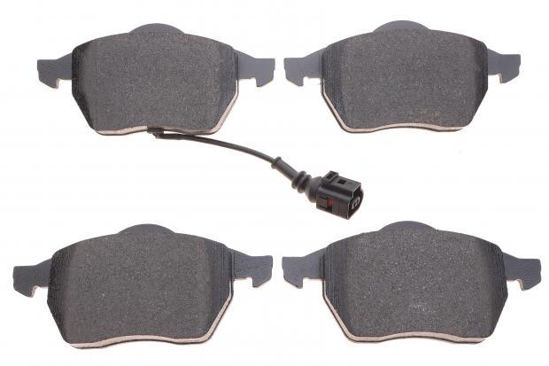 Тормозные колодки передние TEXTAR для Audi A3/VW Golf IV -03 Teves Q+ с датчиком (2339201)