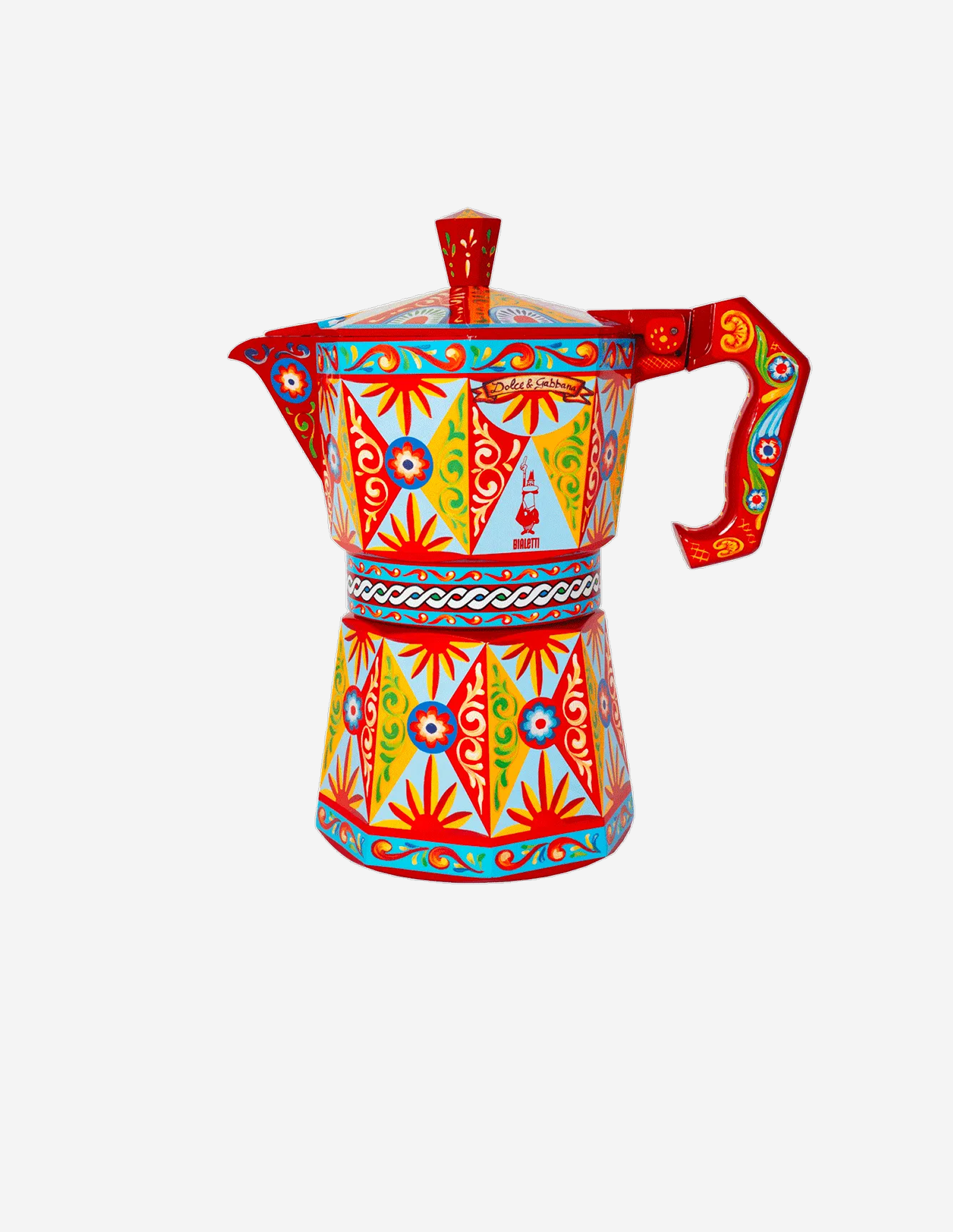 Гейзерная кофеварка Bialetti Dolce&Gabbana Sicilian Cart MOKA EXPRESS 50 TZ (0000412)