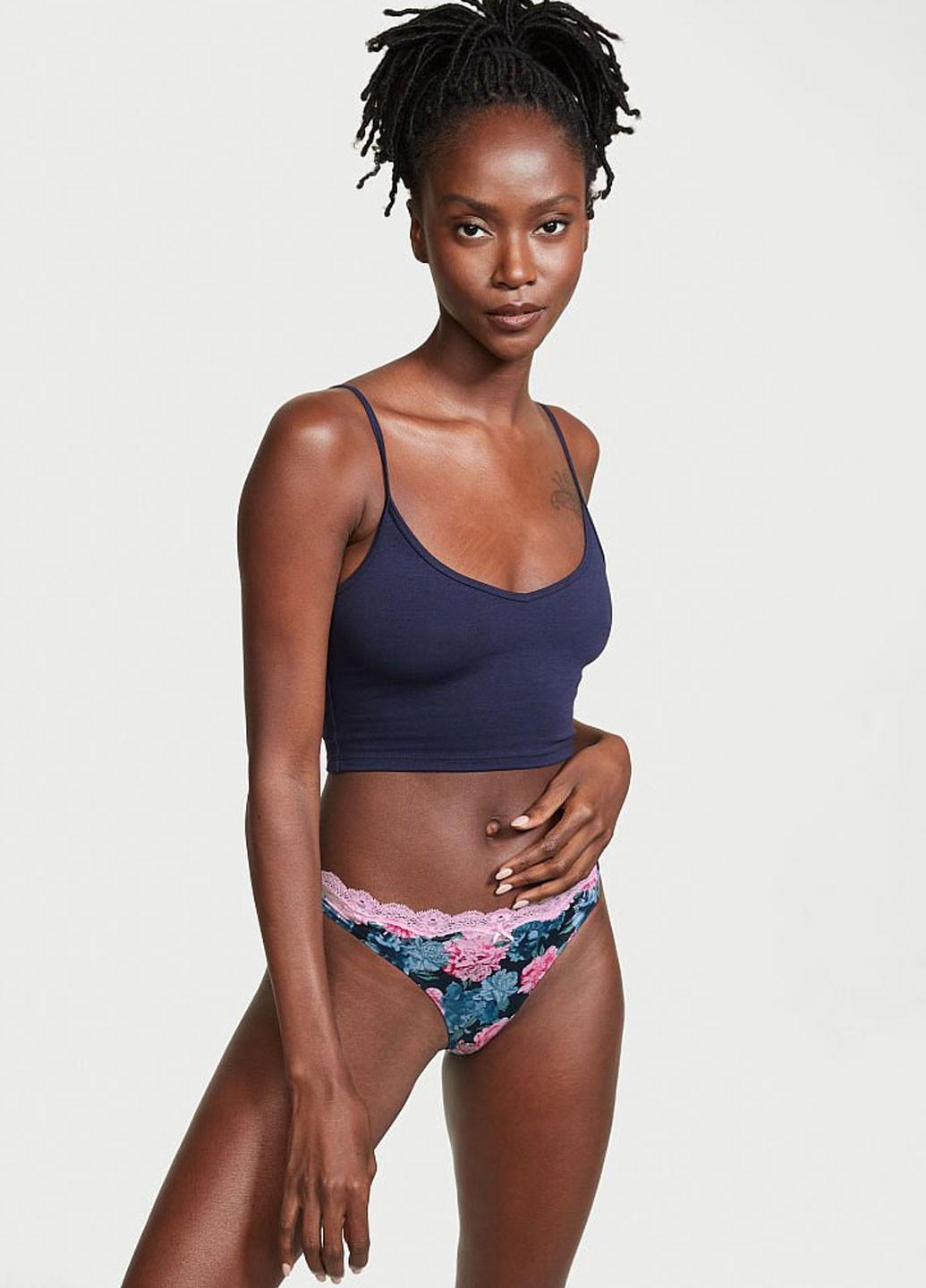 Женские трусы Victoria's Secret 144000409934QCNXS XS Разноцветный (49014616)