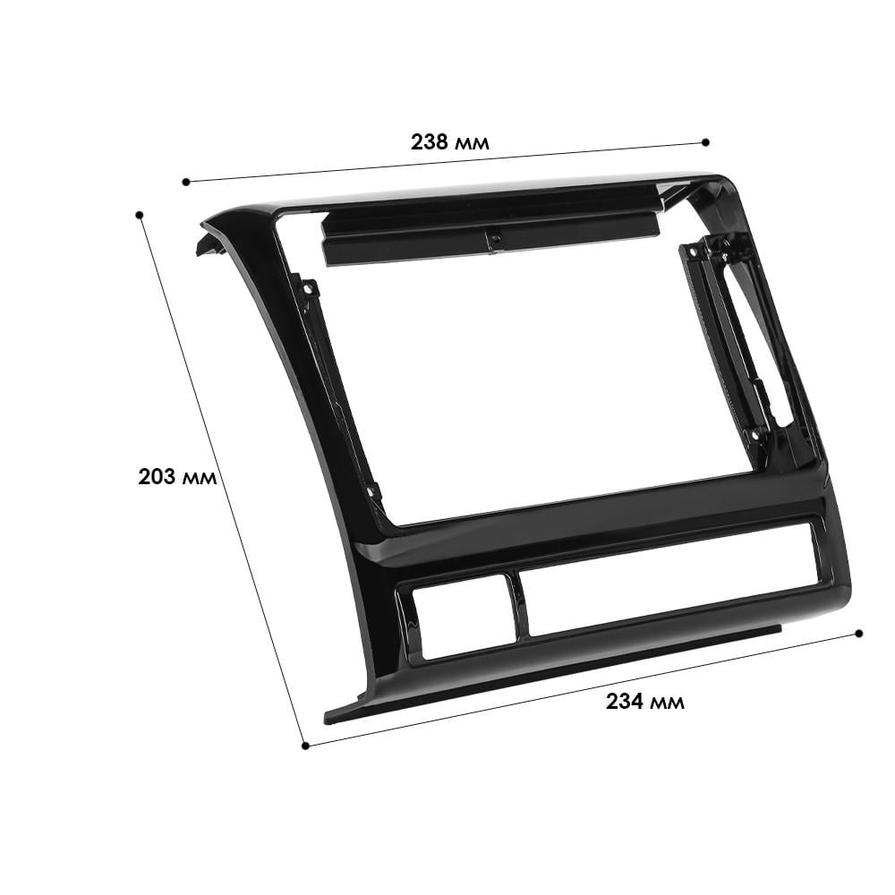 Перехідна рамка 9" Lesko на авто Toyota Tacoma 2005-2015 Toyota Hilux (6819) - фото 4