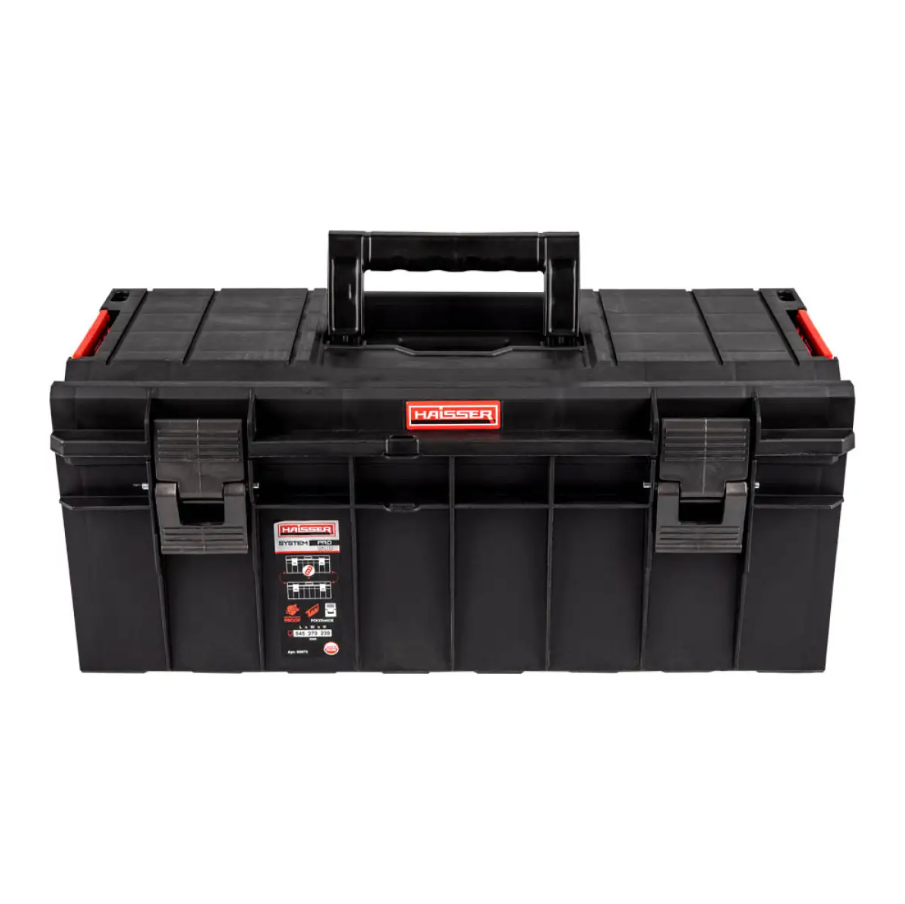 Ящик для инструментов Haisser SYSTEM PRO 600 545х270х246 мм - фото 2