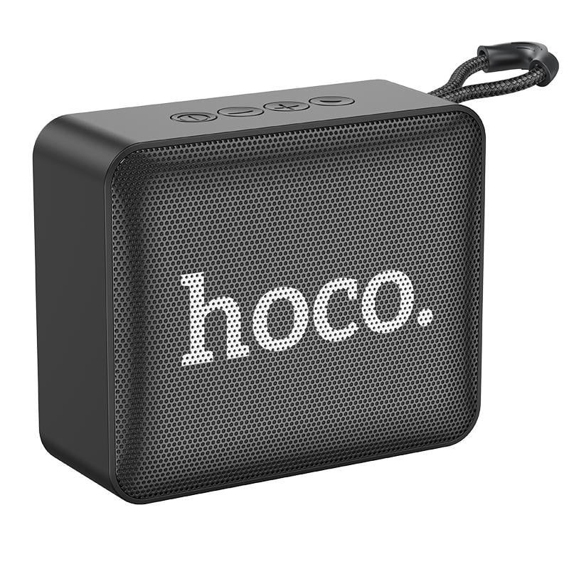 Портативная колонка Hoco BS51 Gold Brick Sports BT speaker Black (6931474780737)
