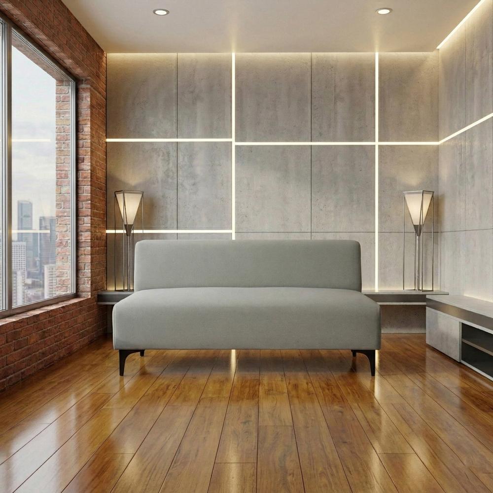 Диван Oliver Smoke 140х70х75 см Grey (rich_sofa_00537)