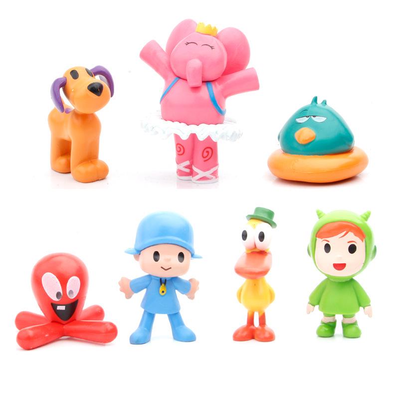 Набор детских игровых фигурок Покойо Pocoyo Малыш и его друзья Нина/Элли/Пато/Фред/Лула 7 шт. (24015673) Набор детских игровых фигурок Покойо Pocoyo Малыш и его друзья Нина/Элли/Пато/Фред/Лула 7 шт. (24015673)