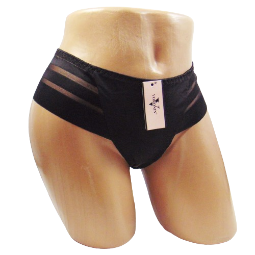 Трусы женские бразилиана Voronin 8200 М Черный (2225636091) Трусы женские бразилиана Voronin 8200 М Черный (2225636091)