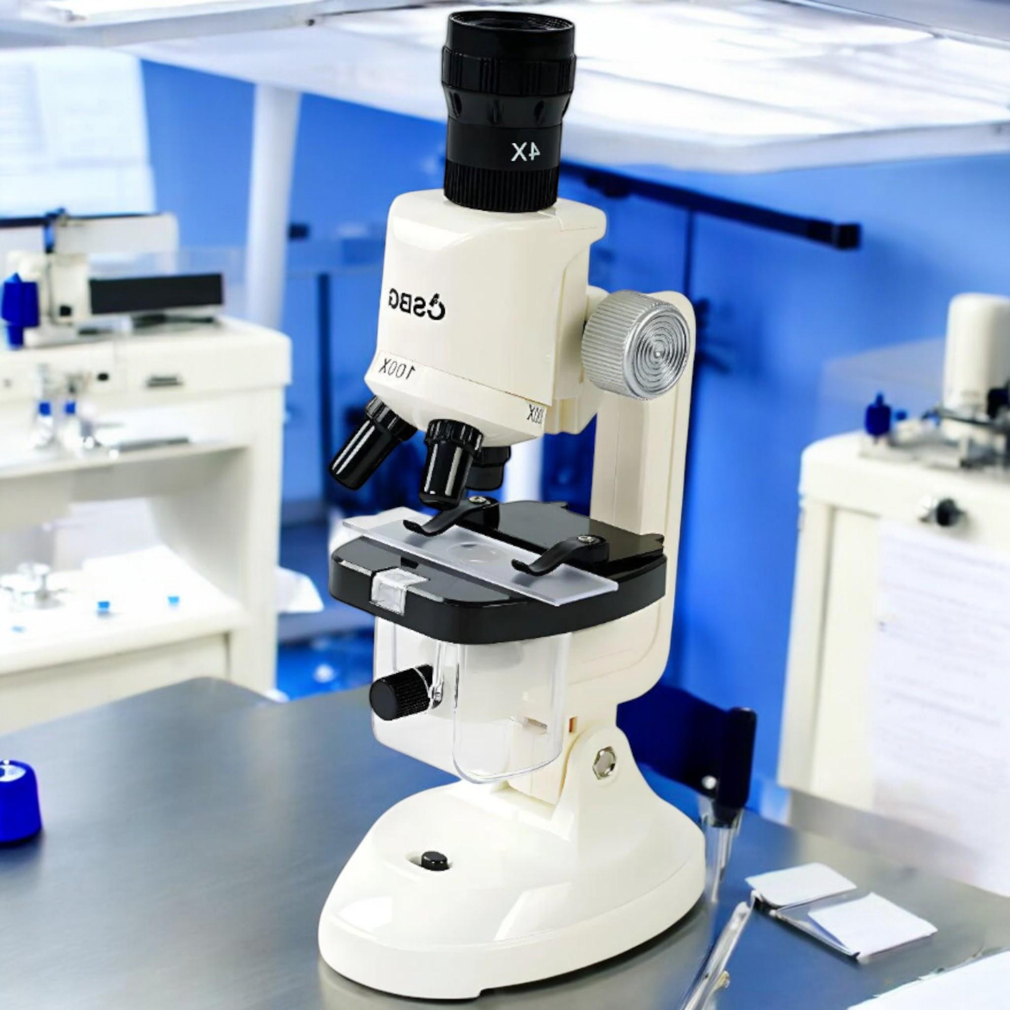 Игровой набор TK Union Group Микроскоп 100х400х1200х с аксессуарами в кейсе (G_BG006) - фото 3 Игровой набор TK Union Group Микроскоп 100х400х1200х с аксессуарами в кейсе (G_BG006) - фото 3