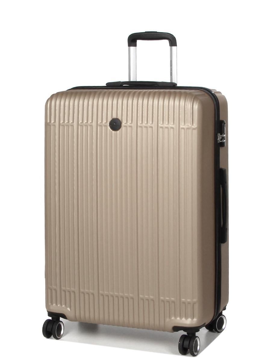 Чемодан Франция большая Worldline L 75х52х29 см 103 л 4,0 кг Шампань (630)