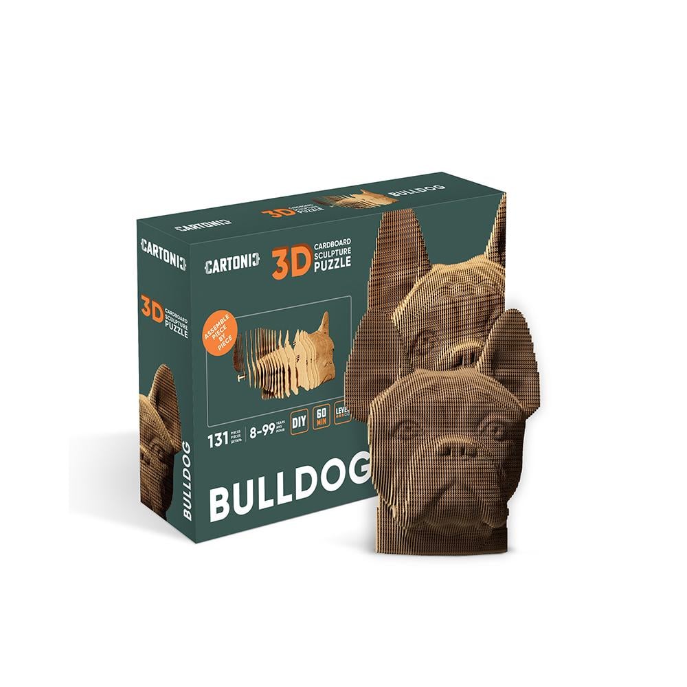 Картонний конструктор Cartonic 3D Puzzle BULLDOG (8987155) - фото 4