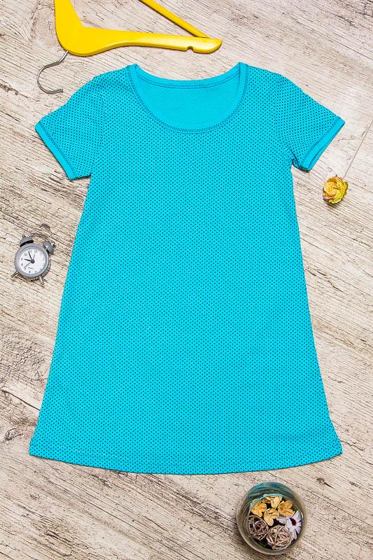 Сорочка для девочки Носи свое Горох Sleep р. 28 Голубой (6019-002)