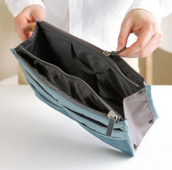 Сумка-органайзер у дорожню сумку Bag in bag Maxi 27x17 Blue (108655) - фото 3 Сумка-органайзер у дорожню сумку Bag in bag Maxi 27x17 Blue (108655) - фото 3