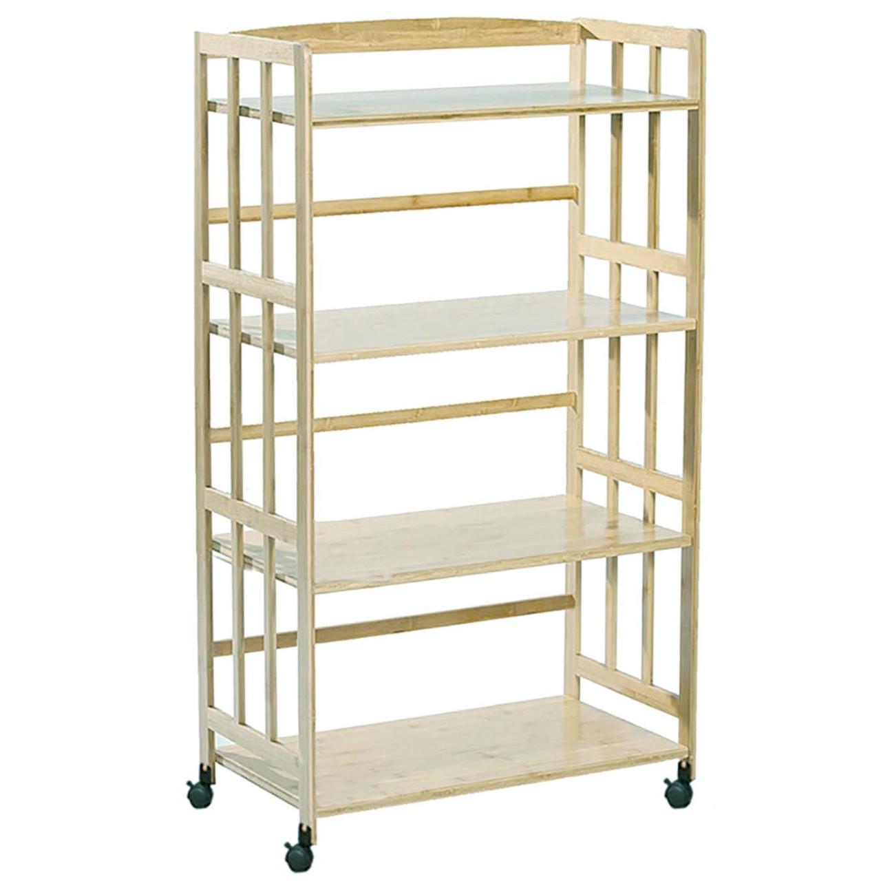 Етажерка на колесах з дерева Талкіна 123 Бланже (ЭТА-231401)