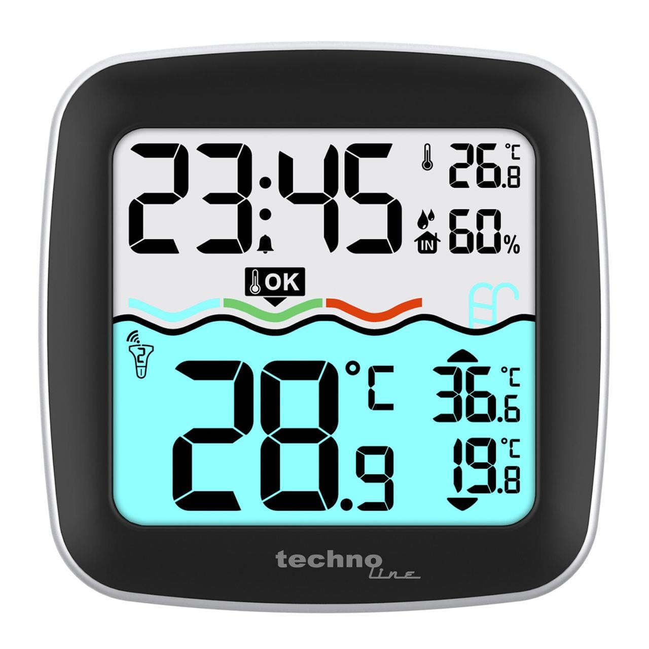 Термогигрометр Technoline WS9059 Black (WS9059) - фото 4